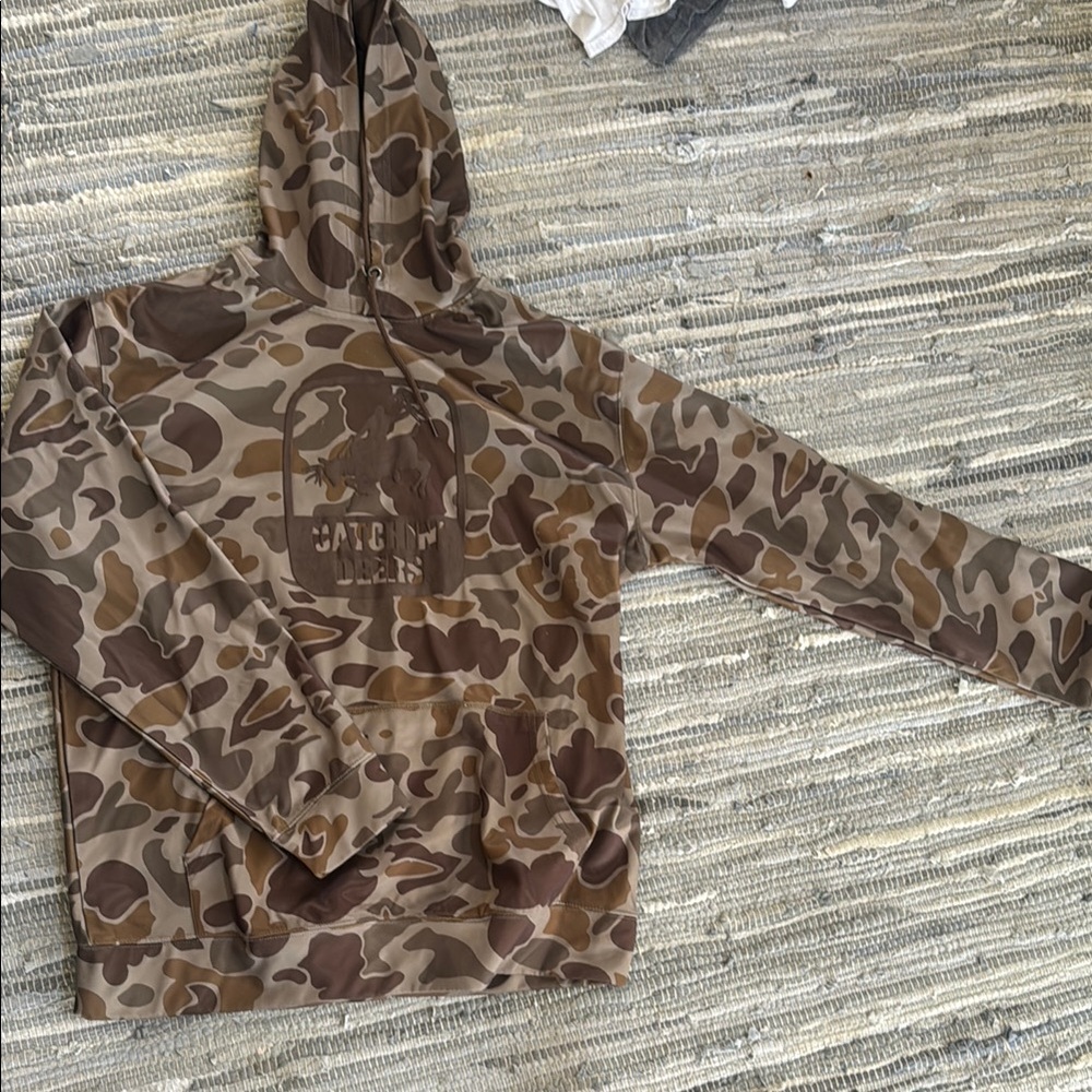Camo Hoodie - Brown